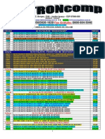 Tabela de Preços - Tektroncomp - Junho de 2014 PDF