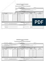 Universidad Del Valle de Guatemala Proesur Formulario para Solicitud de Transferencia Presupuestaria