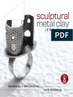 Sculptural Metal Clay Jewelry