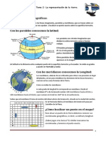 Tema 2 Sociales. Representacion de La Tierra Aula PDF