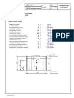 Fundacion Tanque Placa Octagonal