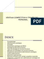 Ventaja Competitiva A Través Del Personal