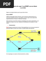 Redundancia de Capa 3 Con HSRP