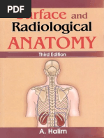 Surface & Radiological Anatomy (3rd Ed) (Gnv64)