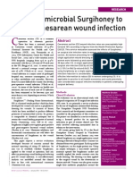 Using Antimicrobial Surgihoney To Prevent Caesarean Wound Infection