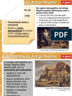 Demografia Antigo Regime Areal Editora