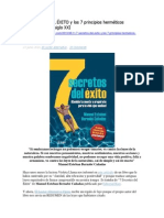 7 SECRETOS DEL ÉXITO y Los 7 Principios Herméticos Explicados en El Siglo XXI