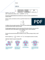 Nuclear Physics Notes 