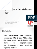 JPA - Java Persistence API