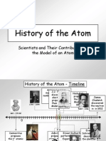 History of The Atom - With Timeline