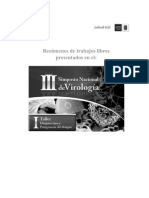 III Simposio Nacional de Virologia 2008 Salud UIS