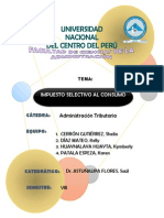 Impuesto Selectivo Al Consumo