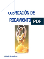 Lubricación de Rodamientos