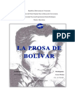 La Prosa de Bolivar