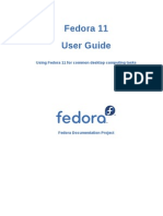 Fedora 11 User Guide