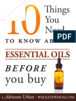 10 Things Essential Oils 