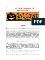 La Historia y Origen de Halloween PDF