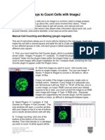 Two Ways To Count Cells With Imagej: Manual Cell Counting and Marking (Plugin Required)