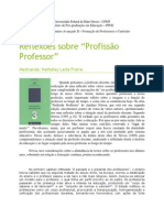 Resenha - Profissão Professor