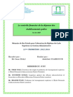 Contrôle Des Dépenses Au Maroc