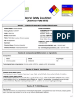 Chromic Acetate MSDS: Section 1: Chemical Product and Company Identification