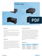 CL 15M, CL 15/2M, CL 30M, CL 30/2M: Modules