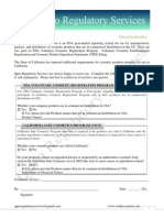 US FDA Voluntary Cosmetic Registration Form - Qpro Regulatory Services