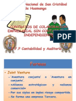 Contratos de Colaboracion Empresarial Sin Contabilidad Independiente