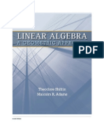 Linear Algebra .Ageometric Approach W.H.freeman