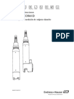 E+H Oximetro COS61D (Manual de Instrucciones)