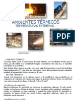 Ambientes Térmicos - Temperaturas Extremas