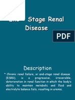 End - Stage Renal Disease-Presentation