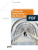 Doing The Right Thing - The PWC Way: Code of Conduct