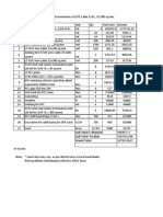 Estimate For Cable Laying Overall