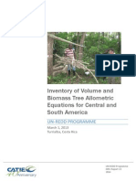 Cifuentes Jara Et Al 2013 Inventory of Volume and Biomass Tree Allometric Equations-Libre