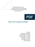 Ensayo Etica Del Contador Publico