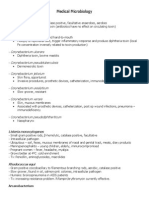 Medical Microbiology: Corynebacterium Species