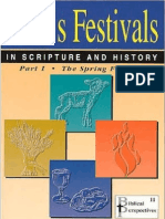 God's Festivals in Scripture and History (Part 1)