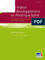 Les Enjeux Du Développement en Amérique Latine - Dynamiques Socioéconomiques Et Politiques Publiques