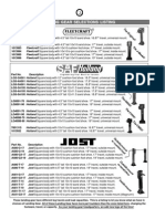 Landing Gear Selections Listing