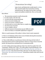 Fact, Fiction, and Momentum Investing" Dual Momentum