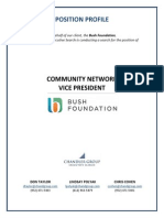 Bush Foundation - Community Network Vice President