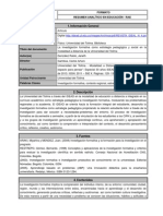 RAE T5 - La Investigación Formativa Como Estrategia Pedagógica y Social en La Modalidad A Distancia de La Universidad Del Tolima