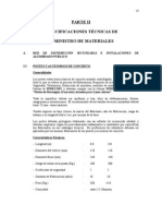 Especificaciones Tecnicas Materiales Rs-Caserios de La Sacilia