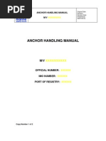 Anchor Handling Manual MSF