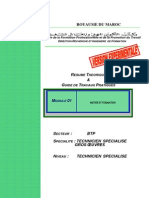 M01 - Métier Et Formation BTP-TSGO1