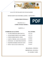 Practica 5 - Conductividad Termica