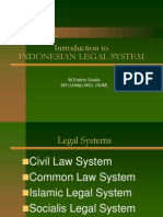 Introduction To Indonesian Legal System