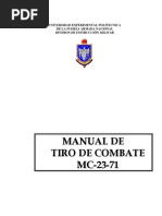 Manual de Tiro de Combate Mc-23-71