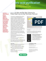 Micro Bio-Spin and Bio-Spin Columns For Probe Clean-Up and Dye Terminator Removal